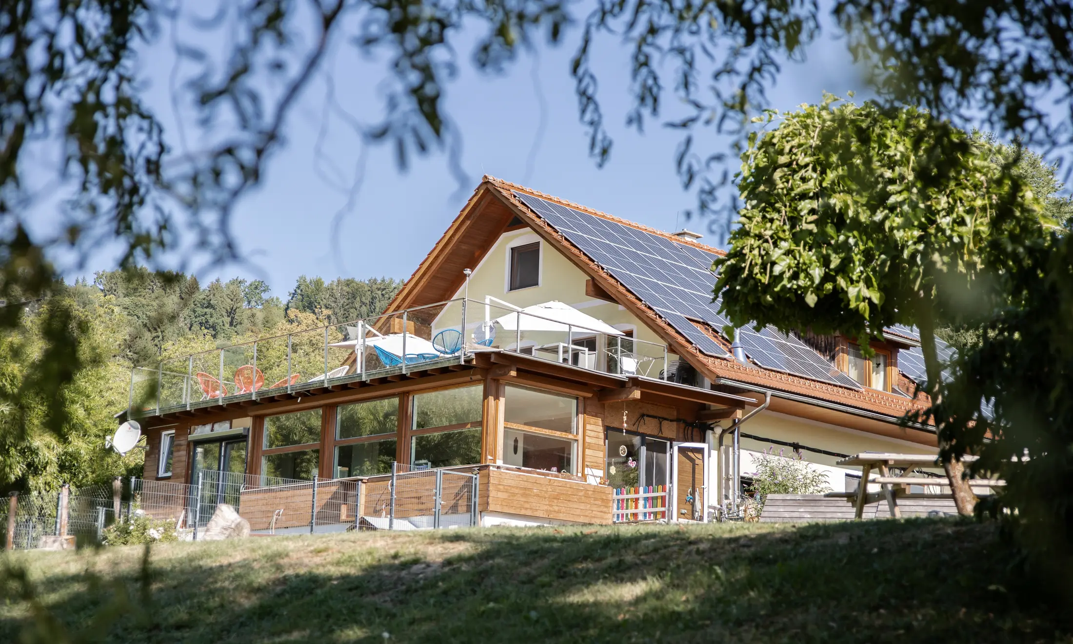 Das Schwarze Schaf in Bad Gams – Haus und Terrasse im Grünen